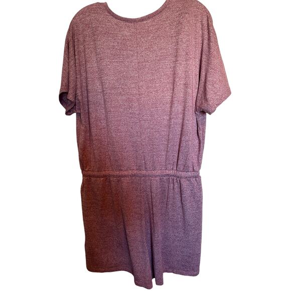 32 DEGREES Women's Soft Comfy Romper Quick Dry Stretch Comfort, red Large - Picture 3 of 4